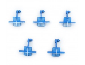 Xfly-Model Alpha Blue 80mm EDF Jet Control Horn Set 